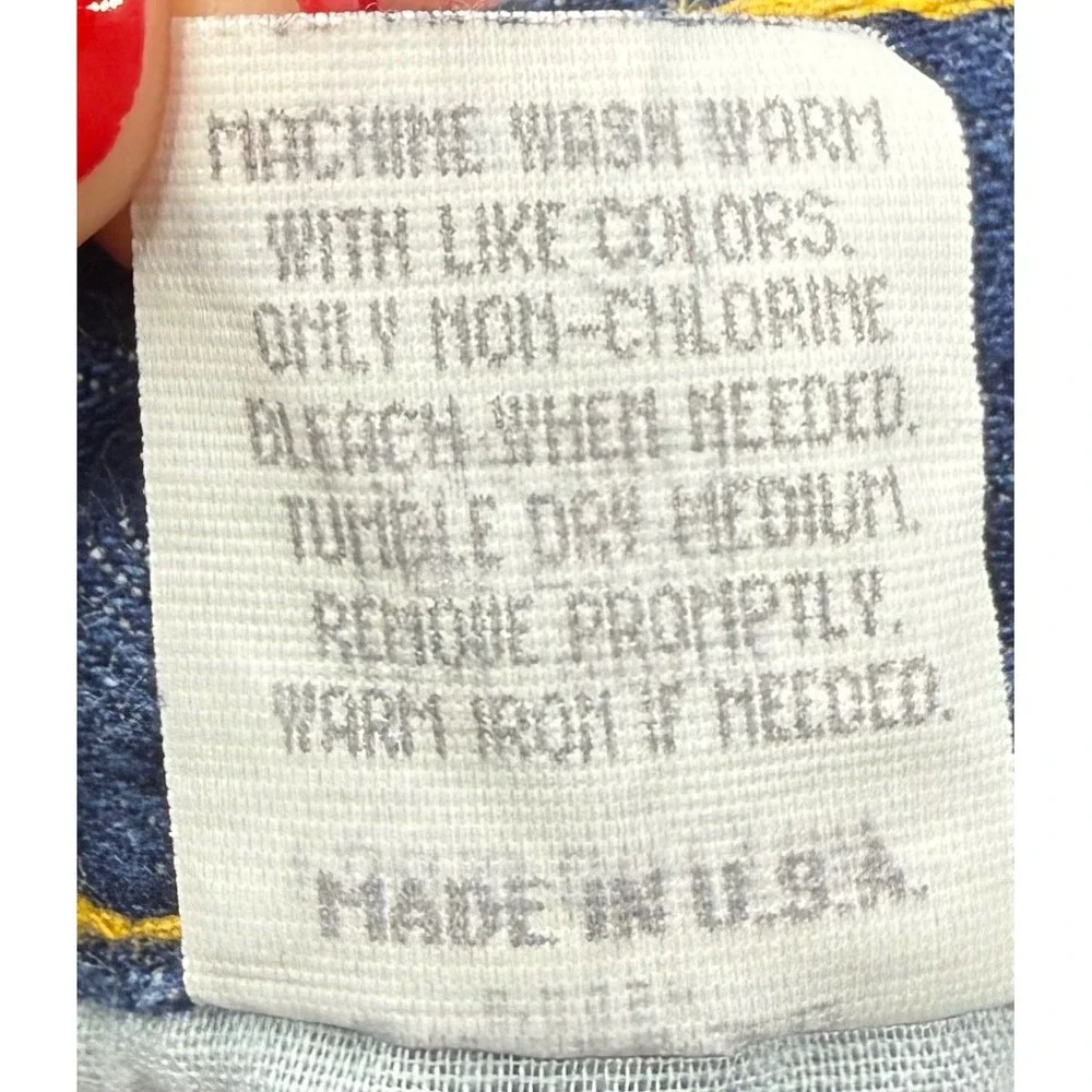 Vintage OshKosh B'gosh Kids Jeans 3T Dark Wash Denim Made in USA